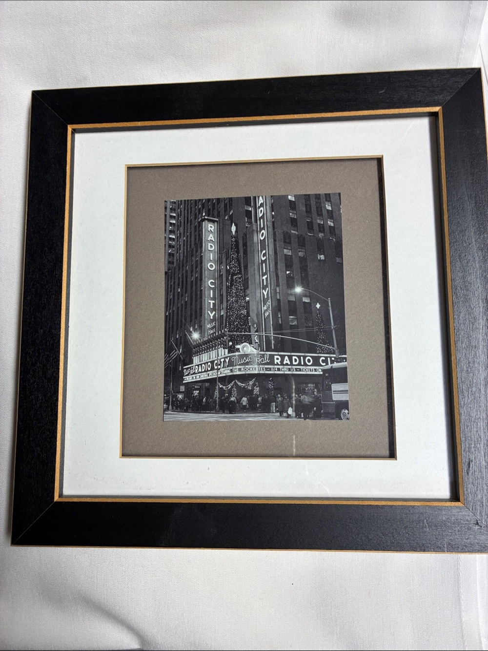 Framed Radio City Music Hall NYC Wall Art Photography by Wolodymyr Gritsik